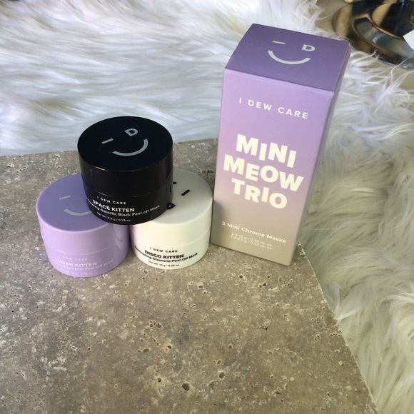 3 Mini Meow Trio Chrome Masks - Picture 1 of 6